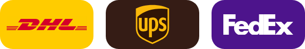 DHL, UPS, FedEx